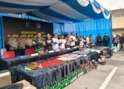 Polrestabes Medan Ungkap 997 Kasus Narkoba 8 Bulan, Sabu 20 KG Disita di Tol Helvetia