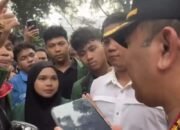 Kombes Pol Jean Calvijn, langsung turun ke lapangan.