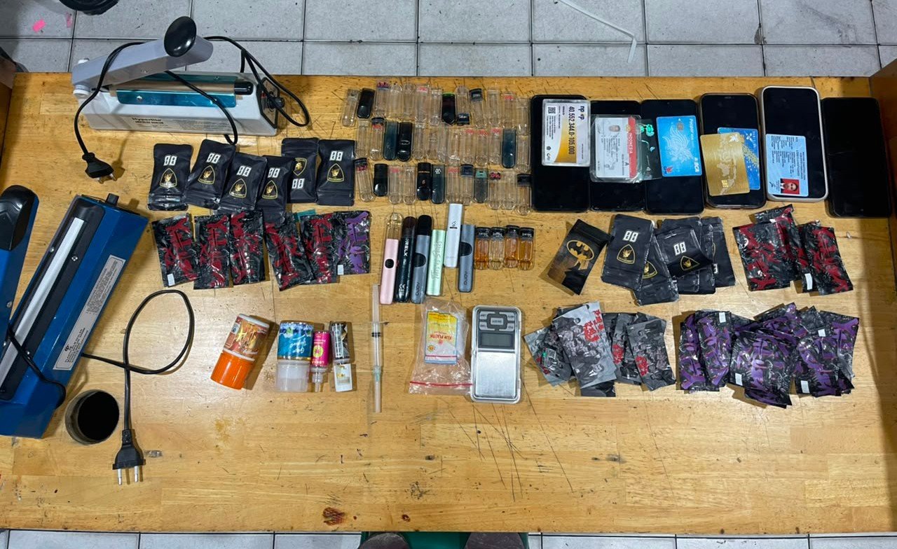 Polrestabes Medan Bongkar Home Industri POD Getar Narkoba di Sunggal, Tiga Pelaku Ditangkap