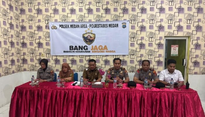 Ciptakan Rasa Aman, Polsek Medan Area dan Kelurahan Denai Bangun “BANG JAGA”