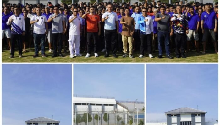 Perkenalan dan Sapa Warga Binaan, Plt Kalapas Narkotika Langkat Tegaskan Komitmen Pembinaan dan Ketertiban