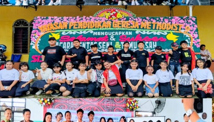 Pentas Seni Methodist 9: Kolaborasi Seni, Karakter, dan Prestasi Siswa