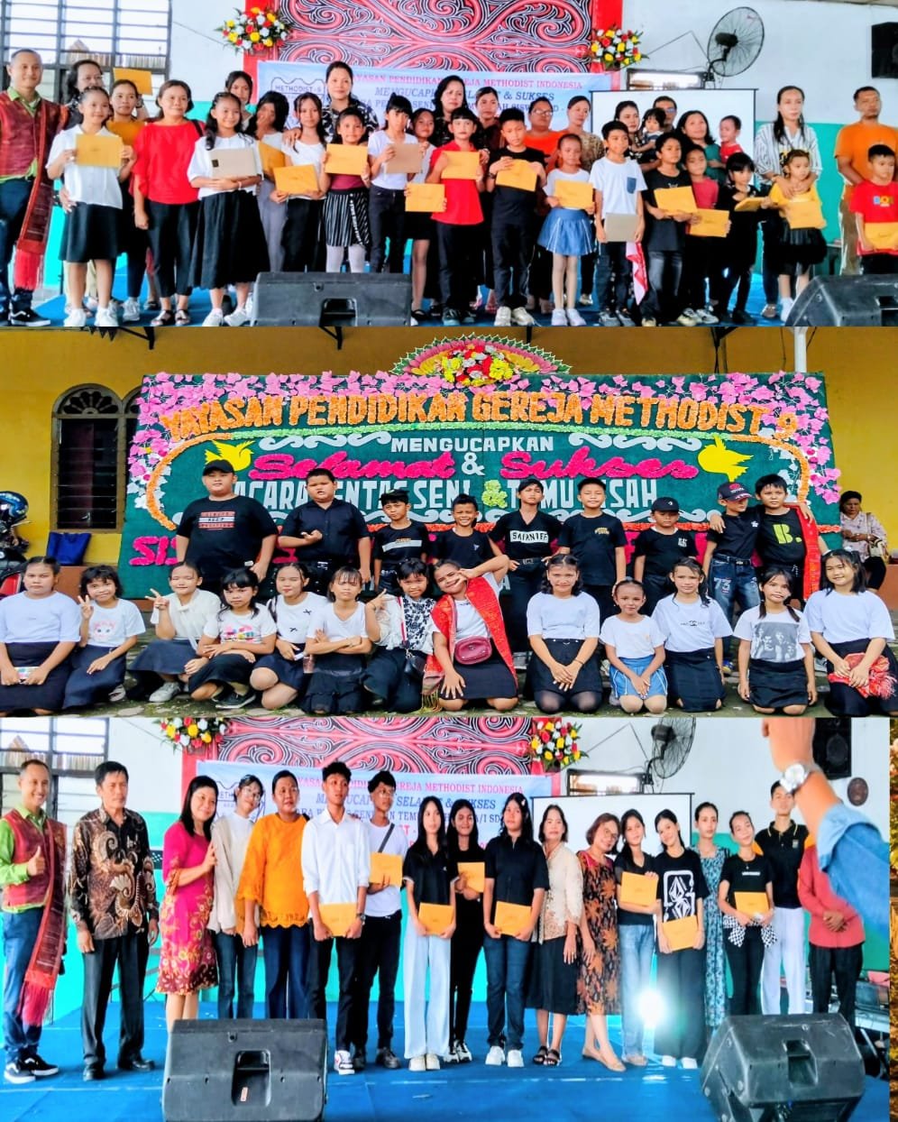 Pentas Seni Methodist 9: Kolaborasi Seni, Karakter, dan Prestasi Siswa