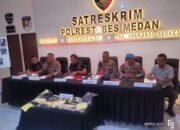 Tawuran “Big Match” Geng Motor Patumbak Tewaskan Pemuda, 6 Pelaku Diamankan Polrestabes Medan