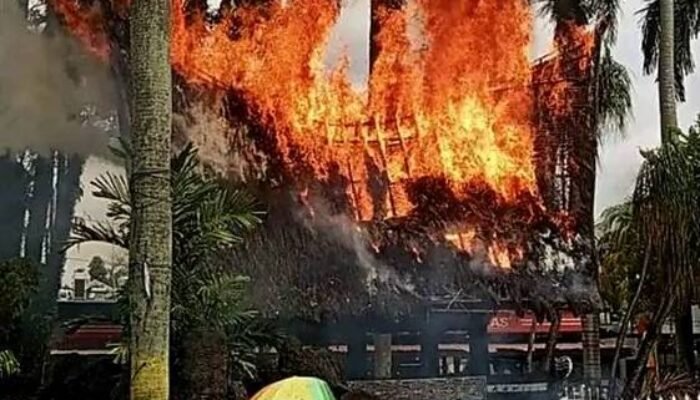 Polsek Medan Kota Ungkap Penyebab Kebakaran Rumah Adat Batak
