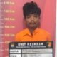 TEKS FOTO : Pelaku begal, Muhammad Ridho Siregar, saat menjalani pemeriksaan intensif di Mapolsek Medan Area.