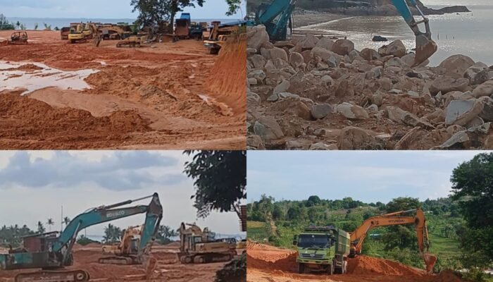 Skandal Penimbunan Laut Diduga Ilegal di Pantai Teluk Mata Ikan, Aparat Hukum dan BP Batam Didesak Segera Bertindak