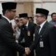 Walikota Medan, Rico Tri Putra Bayu Waas melantik dan mengambil sumpah 69 pejabat manajerial di lingkungan Pemko Medan. Acara digelar di Balai Kota Medan,