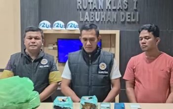 Penyelundupan Diduga Narkotika Jenis Sabu Berhasil Digagalkan Petugas P2U Rutan Kelas I Labuhan Deli