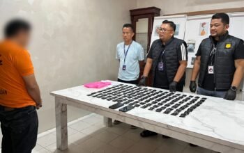 Bongkar Jaringan Vape Ilegal, Polisi Sergap Seorang Komplotan Narkotika Internasional Disalah Satu Hotel di Medan