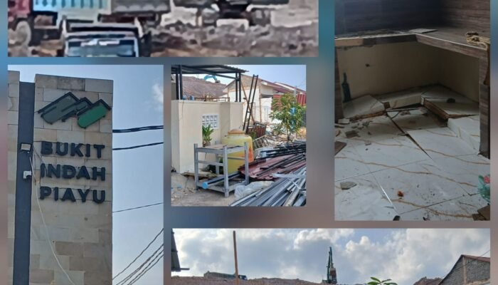Pematangan Lahan Tanjung Piayu Diduga Rusak Rumah Warga Bukit Indah Piayu, BP Batam Diminta Sidak