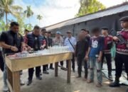 Kasat Resnarkoba: Sarang Narkoba Sei Mencirim Pakai CCTV di Pohon, Kami Bakar Semua Baraknya