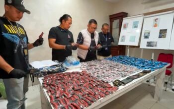 Terbongkar!!!... Rumah Kost di Medan Disulap Jadi Gudang Vape Narkoba Asal Malaysia, 680 Unit Disita Dua Pelaku Ditangkap