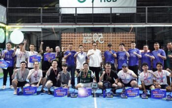 Tutup HUT Medan ke-436 dengan Padel, Rico Waas: Ini Energi Baru Bangun Kota