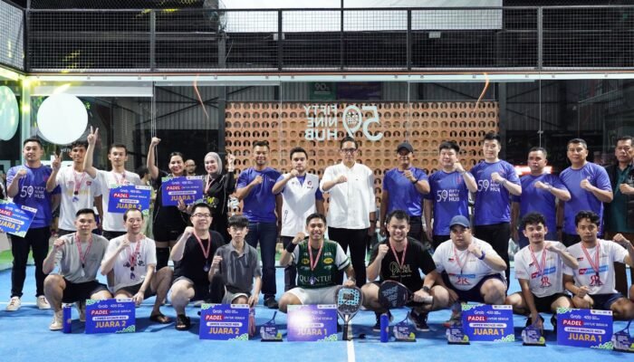 Tutup HUT Medan ke-436 dengan Padel, Rico Waas: Ini Energi Baru Bangun Kota