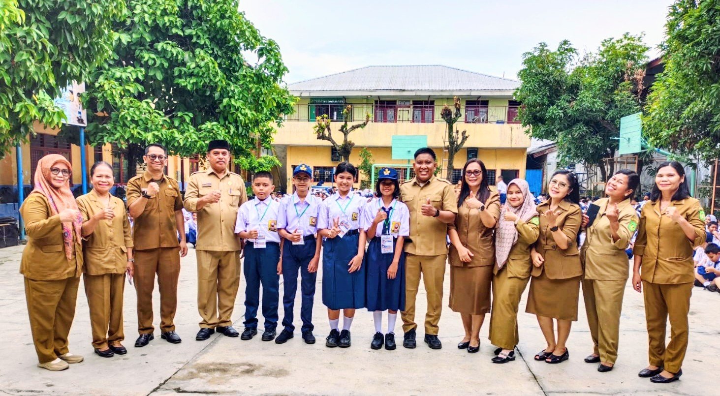 Hari Pertama Sekolah, SMP Negeri 37 Medan Gelar MPLS Ramah Tanpa Perpeloncoan, Utamakan Pendidikan Karakter 