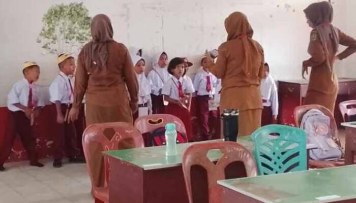 Adaptasi Sekolah, SD Negeri SDN 112288 Lakukan MPLS Selama Empat Hari
