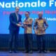 Zakiyuddin Harahap dan Dubes Prancis Fabien Penone dalam perayaan Bastille Day di Hotel Grand Mercure Medan