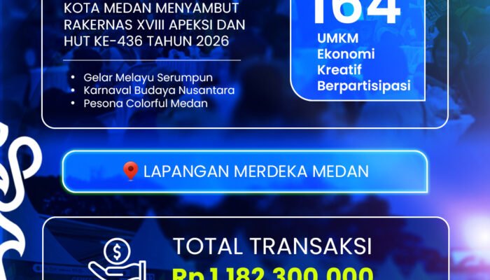 7 Hari Event di Lapangan Merdeka, 164 UMKM Raup Omzet Rp1,18 Miliar