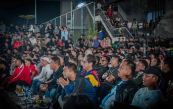Nobar Piala Dunia 2026 Medan: Hujan tidak Menghalangi