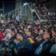 Ribuan warga Medan nobar Final Piala Dunia 2026 Spanyol vs Argentina di Urban Community Park Kebun Bunga