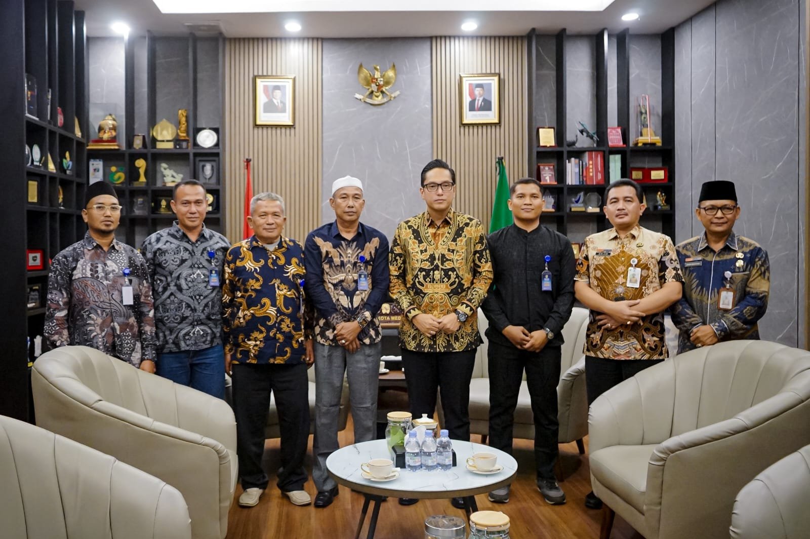 Wali Kota Medan Rico Waas terima audiensi BKM TQN Nurul Yakin bahas Haul Syekh Abdul Latif Deli