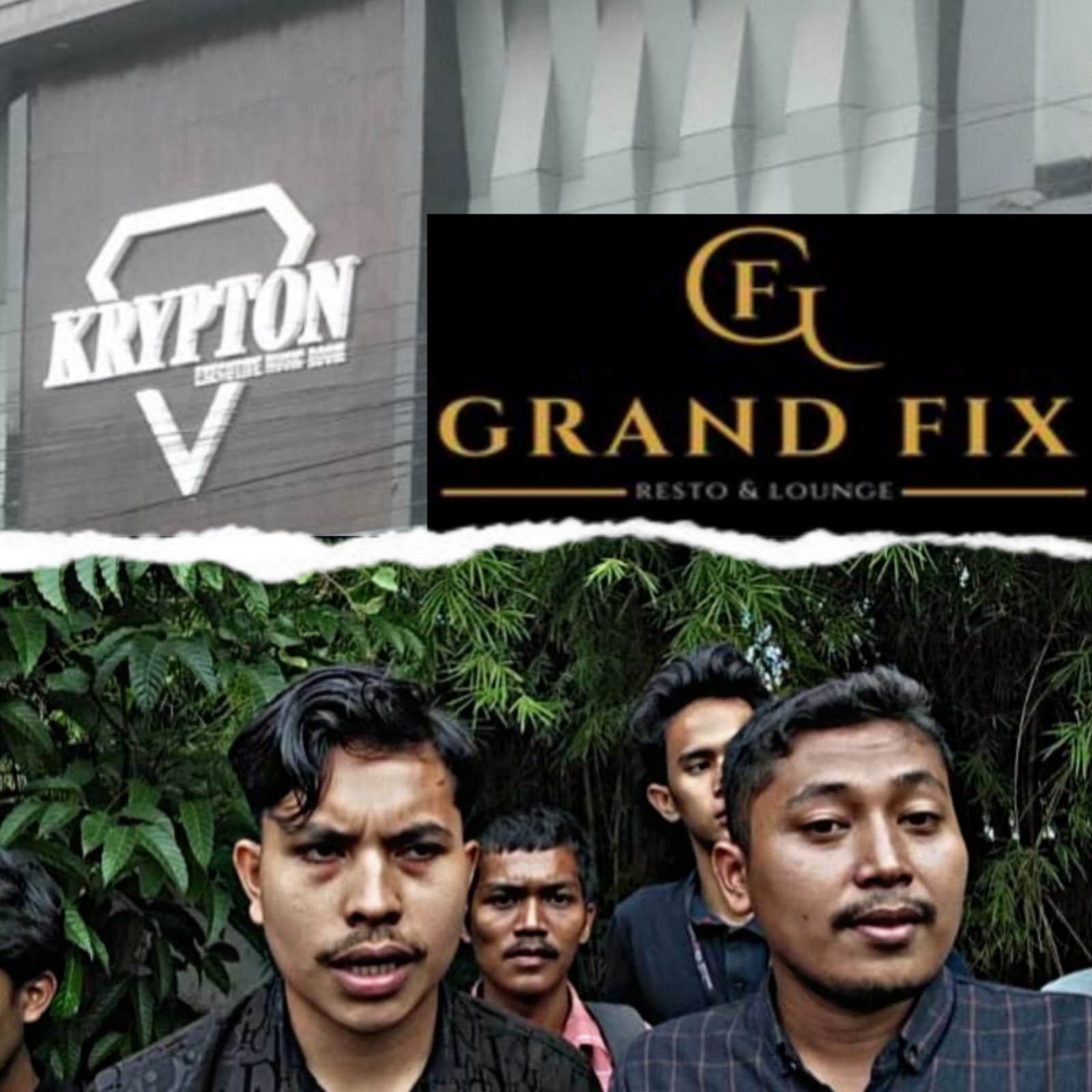 Puluhan mahasiswa BEM UMN Al-Washliyah menggelar aksi damai di depan Mapolrestabes Medan mendesak penutupan THM Grand Fix dan Krypton