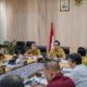 Wali Kota Medan Rico Tri Putra Bayu Waas memimpin rapat Monev PUD RPH Triwulan III di Rumah Dinas Wali Kota Medan