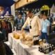 Wali Kota Medan Rico Tri Putra Bayu Waas mengunjungi Bazaar Kuliner UMKM Rakernas ke-XVIII APEKSI 2026 di Lapangan Benteng, Rabu (1/7/2026) malam.