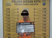 Residivis Spesialis Bongkar Rumah Diciduk Polsek Medan Kota Usai Curi Besi Bengkel