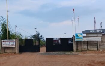 Lokasi proyek pematangan lahan PT Gahara Samudra Berlian di Unnamed Road Kelurahan Batu Besar Kecamatan Nongsa Kota Batam