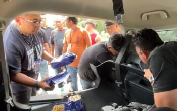 Kejar-kejaran 12 Km di Tol, Polisi Ringkus Kurir 24 Kg Sabu Sembunyikan di Dinding Mobil