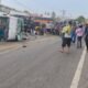 Jalur Medan Berastagi macet total akibat kecelakaan beruntun di Sibolangit