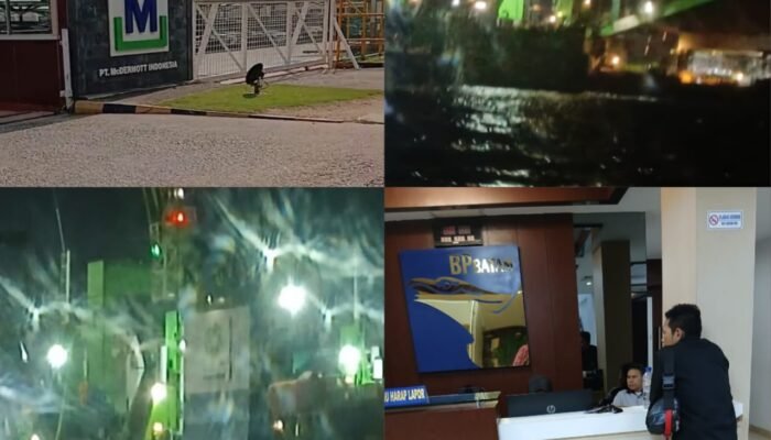 PT McDermott, DLH dan BP Batam Bungkam Saat Nelayan Batu Merah Mengeluh Perairan Cemari