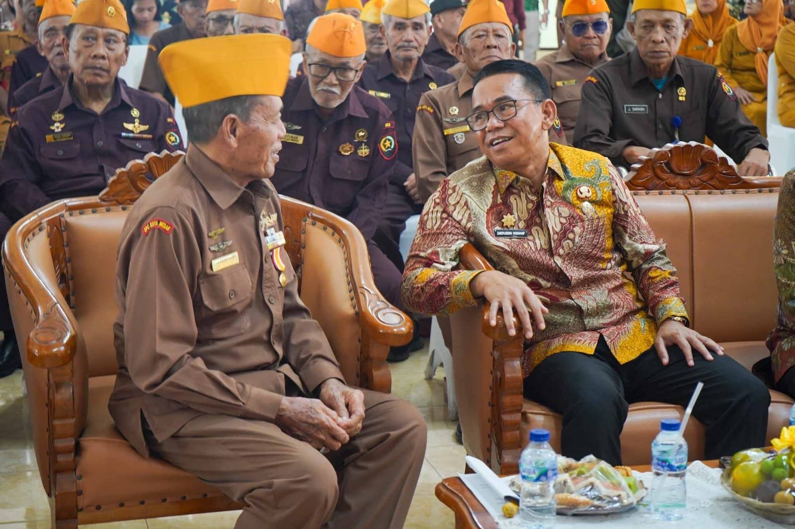 Wakil Wali Kota Medan Zakiyuddin Harahap tegaskan: perhatian kepada veteran tidak boleh sekadar seremoni. Akan panggil Kesbangpol dan Dinas Sosial kaji kembali dana hibah LVRI yang turun. Para pejuang kemerdekaan berhak sejahtera.
