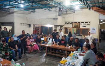Wali Kota Medan Rico Waas serap aspirasi warga Medan Tembung di Jalan Durung, Kelurahan Sidorejo, Sabtu (8/8/2026).