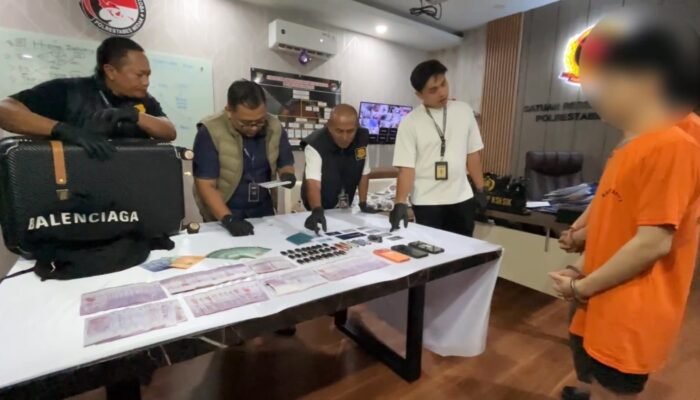 Bongkar Jaringan Narkoba Internasional, Polrestabes Medan Tangkap WN Malaysia dan Kekasih WNI