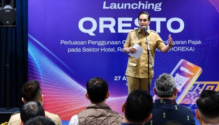 Rico Waas Luncurkan QRESTO, Sistem Elektronik Retribusi Kota Medan