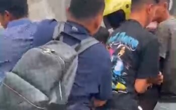 Berontak dan Provokasi Warga, Pengedar Sabu-Ganja Ditangkap Polrestabes Medan