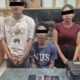 Konferensi pers pengungkapan kasus peredaran narkoba di kafe Jalan Darusalam, Medan Petisah, Selasa (18/8/2026). Satresnarkoba Polrestabes Medan menangkap tiga remaja yang memanfaatkan kafe sebagai tempat transaksi Pod Getar dan pil ekstasi.
