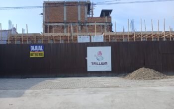 perumahan mewah di Jalan Kemenangan/Jalan Dahlia Medan Tembung yang diduga bangun 28 unit padahal PBG hanya 14 unit