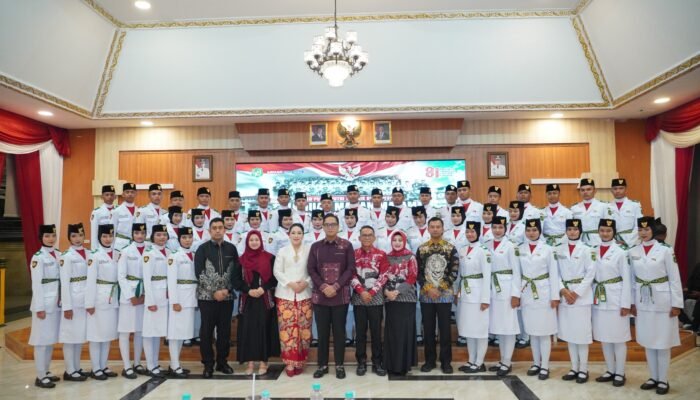 Rico Waas Puji Paskibraka Medan: Kalian Pemimpin Masa Depan Indonesia