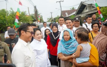 Alt text: Wali Kota Medan Rico Waas tinjau rehabilitasi RTLH di Medan Tuntungan, pastikan kualitas bangunan dari 213 unit yang ditargetkan — DANews.id