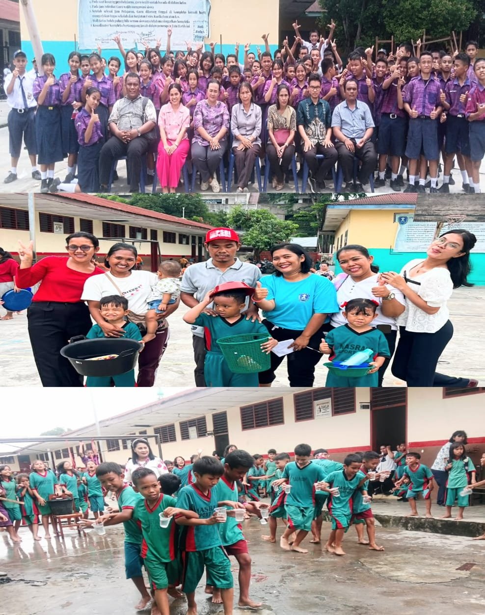 Semarak HUT RI ke-81 di Nasrani 2 Medan, Siswa Adu Kreativitas hingga Kekompakan