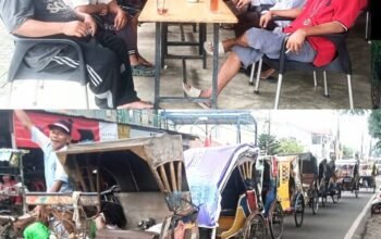 Semarak HUT RI ke-81, M. Arif Tanjung Gelar Baksos Sembako dan Konvoi Kemerdekaan Bersama Abang Becak Medan