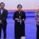 Ketua DPR RI Puan Maharani saat konferensi pers jelaskan persiapan Sidang Tahunan MPR 2026 di Kompleks Parlemen, Rabu (12/8/2026).