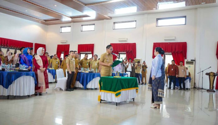 Airin Rico Waas Resmi Jabat Bunda PAUD Kota Medan