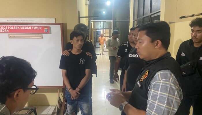GSN Polsek Medan Timur: Dani Ardiansyah Ditangkap Sembunyi di Bawah Tempat Tidur