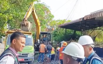 Tanggulangi Banjir, Dinas SDAMBMK Medan Kebut Penyelesaian Drainase Jalan Abdul Hakim-Mandolin