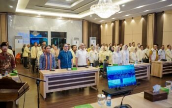 Suasana Musyawarah Daerah IPSM Kota Medan di Kantor Wali Kota Medan, Sabtu (8/8/2026). Rico Waas tekankan organisasi sosial harus memberi dampak nyata kepada warga.